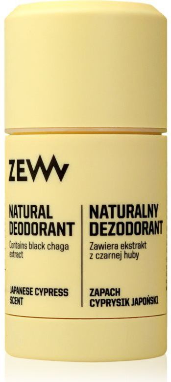 Zew For Men - Natural Deodorant - Deodorant Stick - 30 ml - Veganistisch