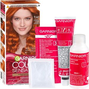 Garnier - Color Sensation - Haarkleuring - Tint 7.40 - Intense Copper