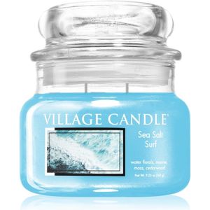 Village Candle Sea Salt Surf geurkaars (Glass Lid) 262 gr