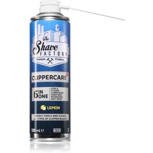 The Shave Factory Clippercare 6 in 1 Spray voor scheersystemen 500 ml