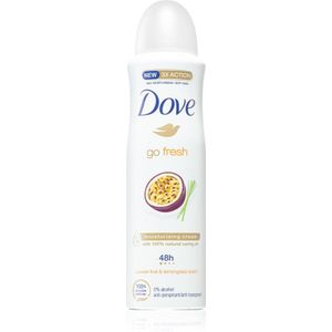 Dove Go Fresh Antiperspirant Antitranspirant Spray Passion Fruit & Lemongrass 150 ml