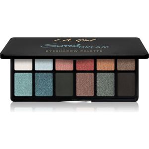 L.A. Girl Cosmetics Fanatic oogschaduw palette Tint Surreal Dream 12x1 g