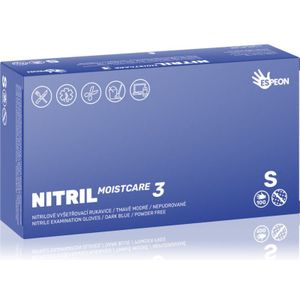 Espeon - Nitril Moistcare3 - Beschermende Handschoenen - Donkerblauw - Poedervrij - 2x50 st