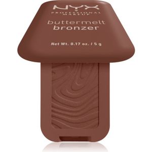 NYX Professional Makeup Buttermelt Bronzer Crèmige Bronzer Tint 06 Do Butta 5 g