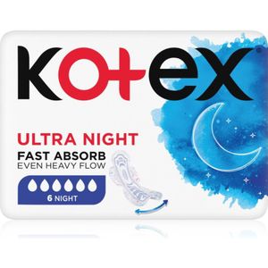 Kotex - Ultra Night - Maandverband - 6 st