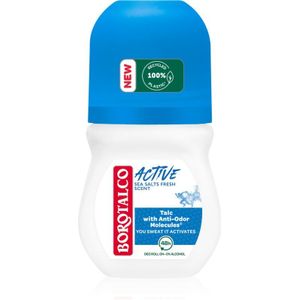 Borotalco Active Sea Salts Deodorant roller met 48-Uurs Werking 50 ml