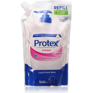 Protex - Cream - Vloeibare Handzeep - 500 ml - Hydrateert en Reinigt