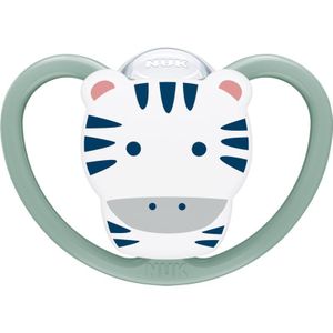 NUK Space 6-18 m fopspeen Zebra 1 st