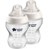 Tommee Tippee Closer To Nature Anti-colic Set babyfles Slow Flow 0m+ 2x260 ml