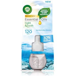 Air Wick Light & Fresh Sea Mist & Blue Minerals aroma-diffuser navulling 19 ml
