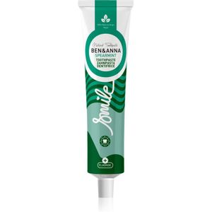 BEN&ANNA Toothpaste Spearmint Natuurlijke Tandpasta met Fluoride 75 ml