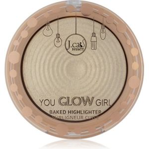 J.Cat Beauty You Glow Girl Gebakken Highlighter Tint 101 White Goddess 8.5 g