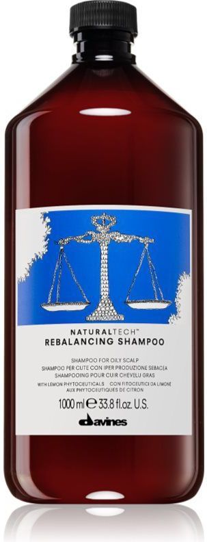 Davines - Naturaltech Rebalancing Shampoo - Dieptereinigende Shampoo - 1000 ml