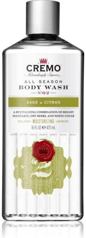 Cremo - Sage and Citrus - Douchegel - 475 ml
