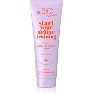 beBIO - Start Your Active Training - Massageolie - 250 ml - Jojoba-olie