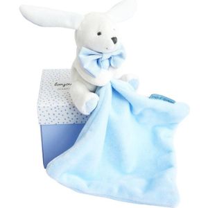 Doudou Gift Set Blue Rabbit Gift Set voor Kinderen vanaf Geboorte 1 st