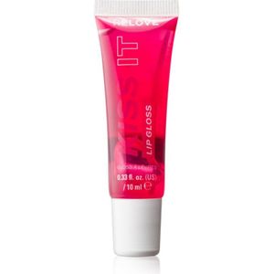 Revolution - Relove Kiss It - Lipgloss - Raspberry Pink - 10 ml