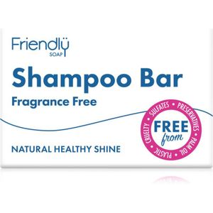Friendly Soap - Natural Shampoo Bar - Fragrance Free - Natuurlijke Zeep voor het Haar - 95 g
