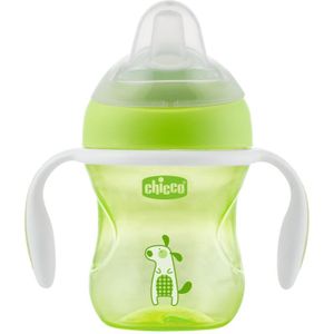 Chicco Transition Cup Kop met handvaten Green 4 m+ 200 ml