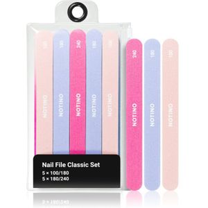 Notino - Nail File Classic Set - Vijlen Set - 10 Stuks