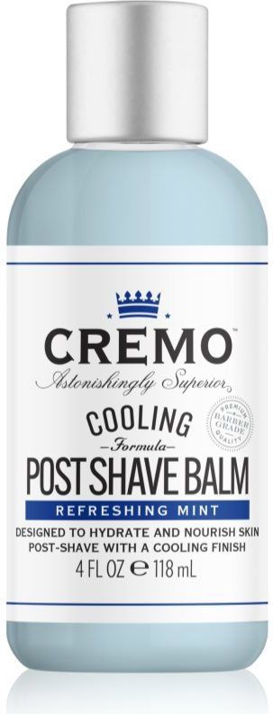 Cremo Refreshing Mint Post Shave Balm Aftershave Balsem  118 ml