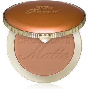 Too Faced Chocolate Soleil Matte Bronzer Bronzer met Matterend Effect Tint Chocolate Soleil 8 g