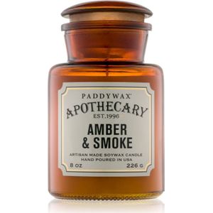 Paddywax Apothecary Amber & Smoke geurkaars 226 gr
