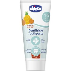 Chicco Toothpaste Fruit Mix Kinder Tandpasta met Fluoride 1-5 y 50 ml