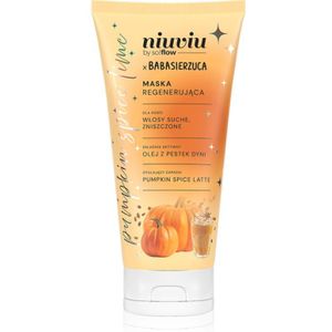 so!flow Pumpkin Time Regenerating Mask regenererende sheet mask voor droog en verzwakt haar 200 ml