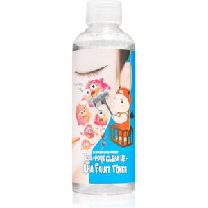 Elizavecca Milky Piggy Hell-Pore Clean Up AHA Fruit Toner Tonic voor Reductie van verwijde Poriën met Peeling Effect 200 ml