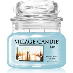 Village Candle Rain geurkaars (Glass Lid) 262 gr