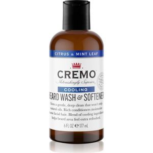 Cremo 2 in 1 Beard Wash & Softener Baardshampoo Citrus & Mint Leaf 177 ml