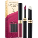 Max Factor Lipfinity Lip Colour Langaanhoudende Lippenstift met Balsem Tint 040 Vivacious 4,2 gr