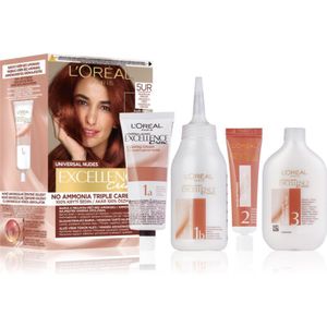 L’Oréal Paris - Excellence Universal Nudes - Permanente Haarkleuring - Tint 5UR Universal Red