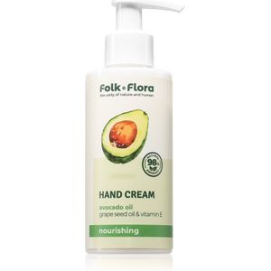 Folk & Flora - Avocado Oil - Voedende Crème voor de Handen - 150 ml