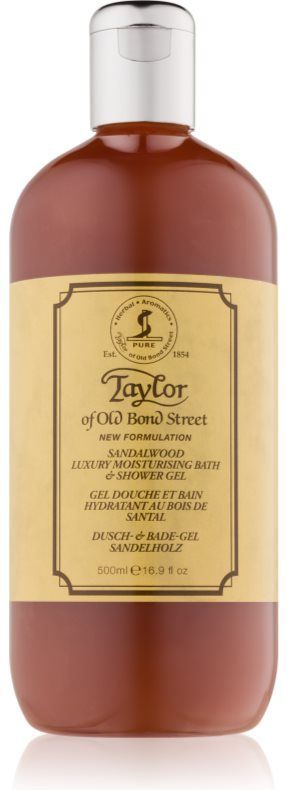 Taylor of Old Bond Street Sandalwood Douche en Bad Gel 500 ml