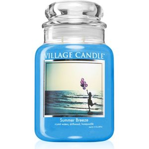 Village Candle Summer Breeze geurkaars (Glass Lid) 602 g