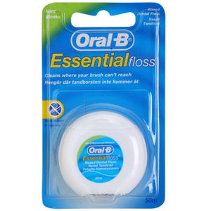 Oral B Essential Floss Wax Flossdraad met Mint Smaak 50 m