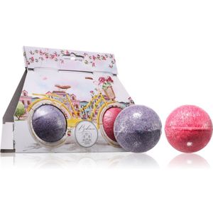 Bohemia Gifts & Cosmetics - Bath Bombs Bicycle - Bruisballen - Lavender + Rosehip & Rose - 2x110 g