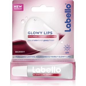 Labello - Glowy Lips Berry - Getinte Lipbalm - 10 ml - Met Hyaluronzuur SPF 30