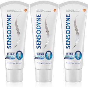 Sensodyne Repair & Protect Tandpasta voor Gevoelige Tanden 3x75 ml