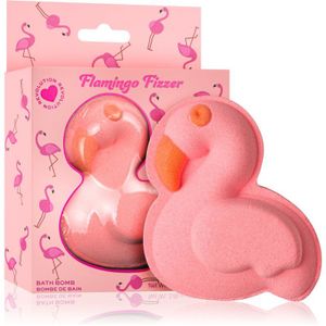 I Heart Revolution Bath Fizzer Flamingo badbom met geur Pineapple & Peach 110 gr