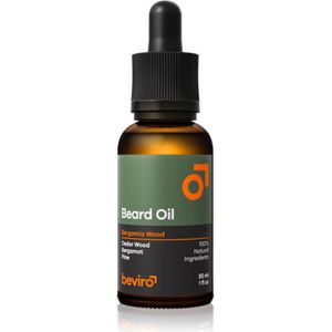 Beviro Bergamia Wood Baardolie met Hout Geur 30 ml