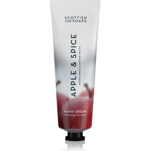 Scottish Fine Soaps Apple & Spice Handcrème voor Droge Huid 75 ml