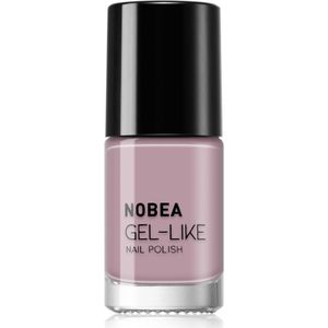 NOBEA - Day-to-Day Gel-like Nail Polish - Silky Nude - 6 ml