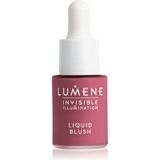 Lumene Invisible Illumination Vloeibare Blush voor Stralende Huid Tint Berry Nectar 15 ml