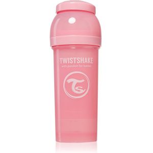 Twistshake Anti-Colic babyfles Pink 2 m+ 260 ml