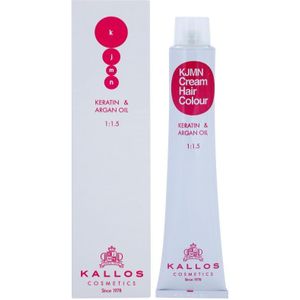 Kallos KJMN Cream Hair Colour Keratin & Argan Oil Haarkleuring met Keratine en Argan Olie Tint  0.44 Copper  100 ml
