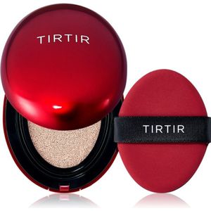TIRTIR Mask Fit Red Cushion Langaanhoudende Make-up Kussentje met Hoge UV Bescherming Tint 15C Fair Porcelain 18 g