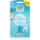 Wilkinson Sword - Xtreme 3 Comfort Coconut Delight - Wegwerp Scheermessen - 4 st